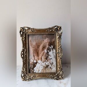 Jacob Vintage Gold Picture Frame with Floral Design